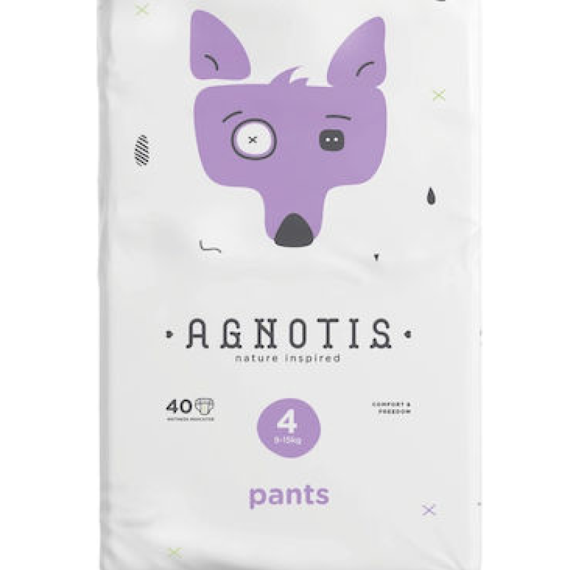 Agnotis Baby Πάνες Βρακάκι No.4 9-15kg 40τμχ