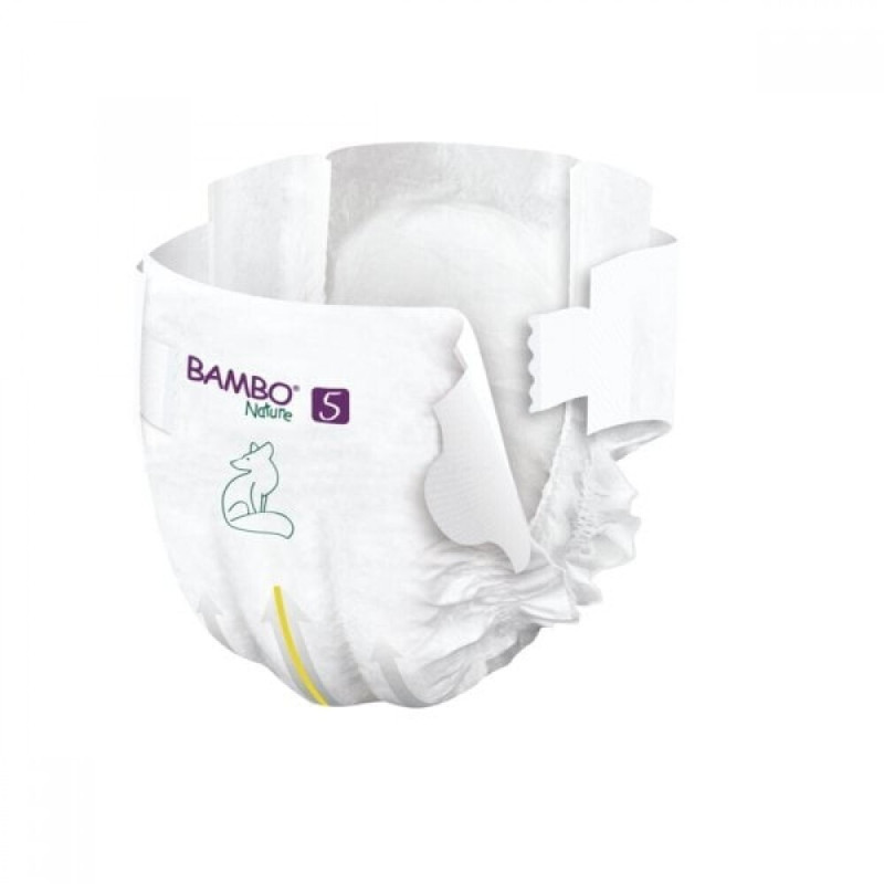 Bambo Nature Eco Friendly Πάνες Με Αυτοκόλλητο No6 Για 16+ Kg 20Τμχ