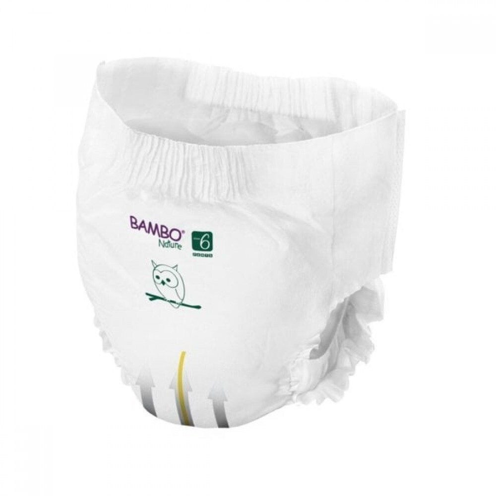 Bambo Nature Eco Friendly Πάνες Βρακάκι No6 Για 18+Kg 18Τμχ