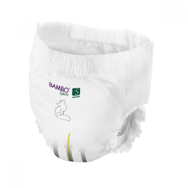 Bambo Nature Eco Friendly Πάνες Βρακάκι No5 Για 12-18Kg 19Τμχ