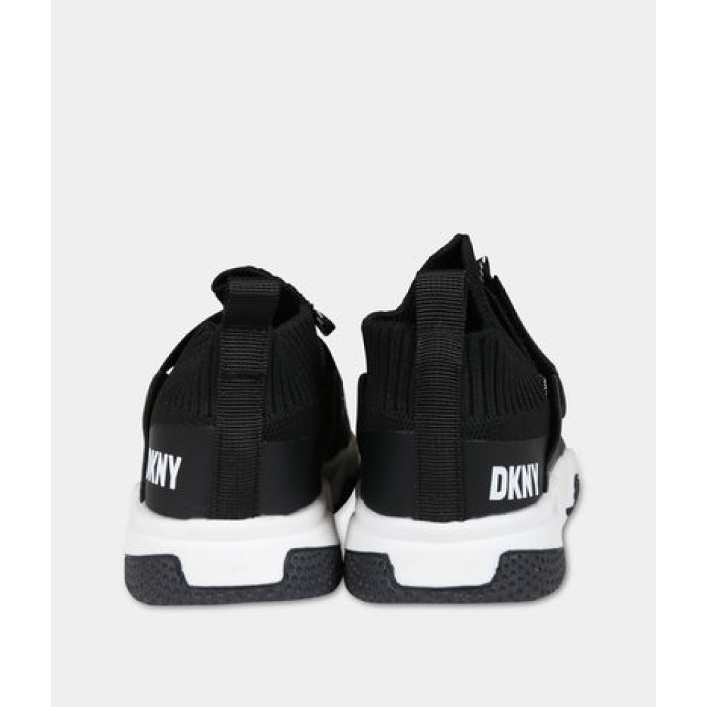 DKNY Παιδικά Παπούτσια Αθλητικά Sneakers Μαύρο/Λευκό