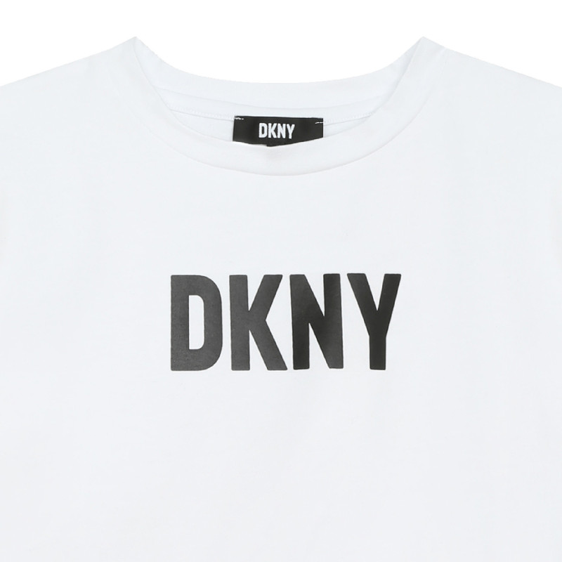 DKNY Κοντομάνικη Μπλούζα Λευκή