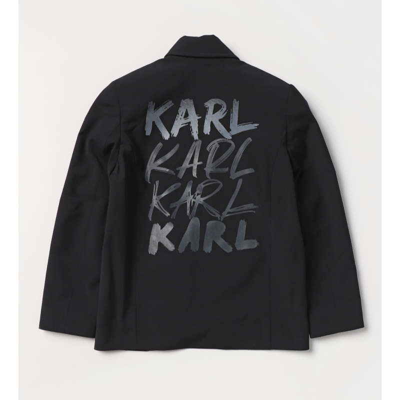Karl Lagerfeld Παιδικό Σακάκι Μαύρο