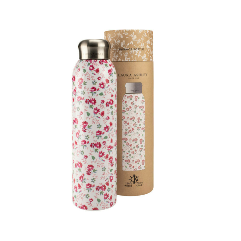 Laura Ashley Petit Fleur Μπουκάλι Θερμός Ροζ 500ml