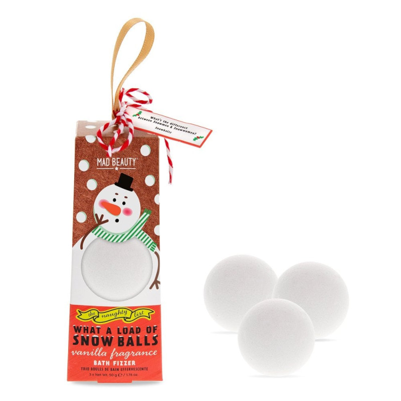 Mad Beauty Bath Frizzer Snow Balls