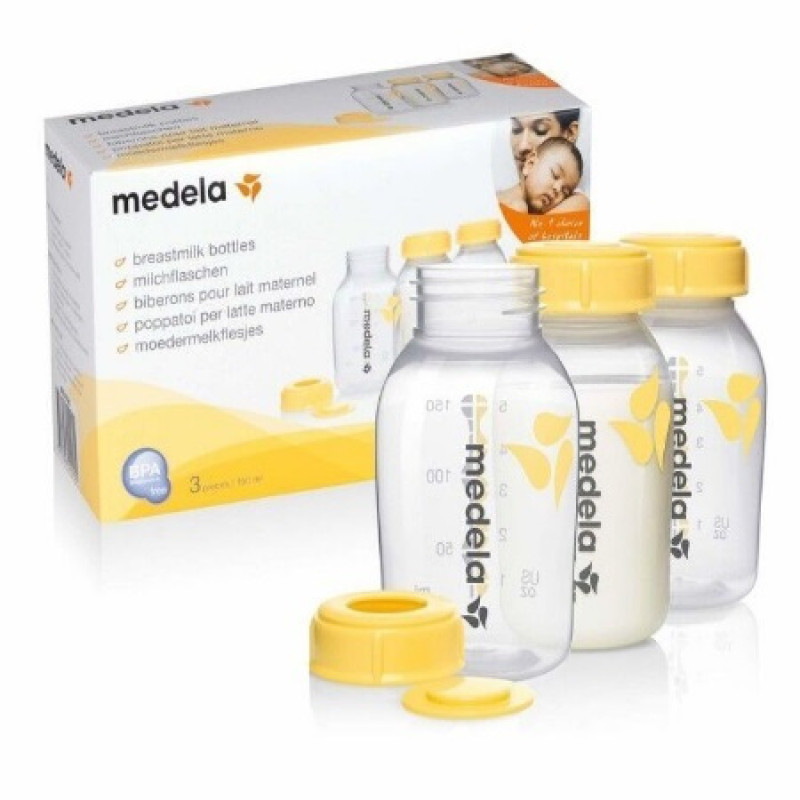 Medela Δοχεία Αποθήκευσης Μητρικού Γάλακτος 150ml 3τμχ