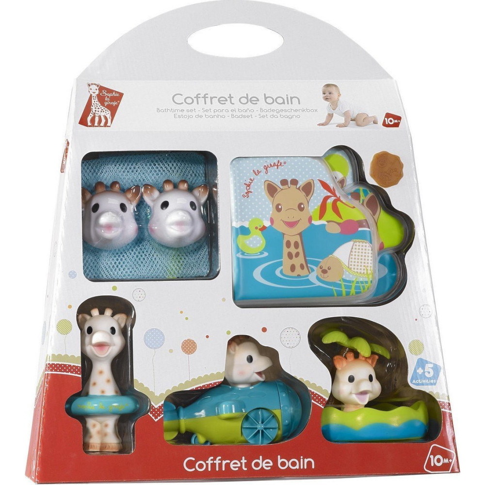 Sophie La Giraffe Bathtime Set