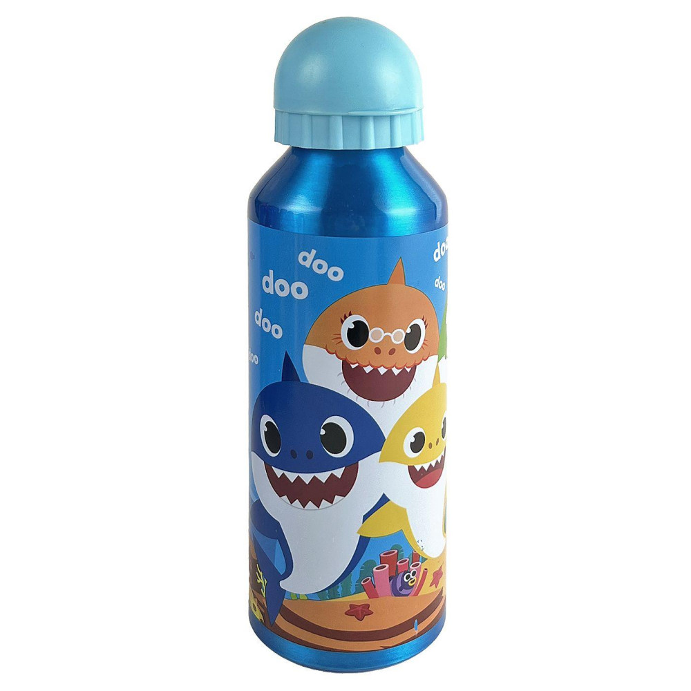 Pinkfong Παγούρι Μεταλλικό Baby Shark 500ml Μπλε