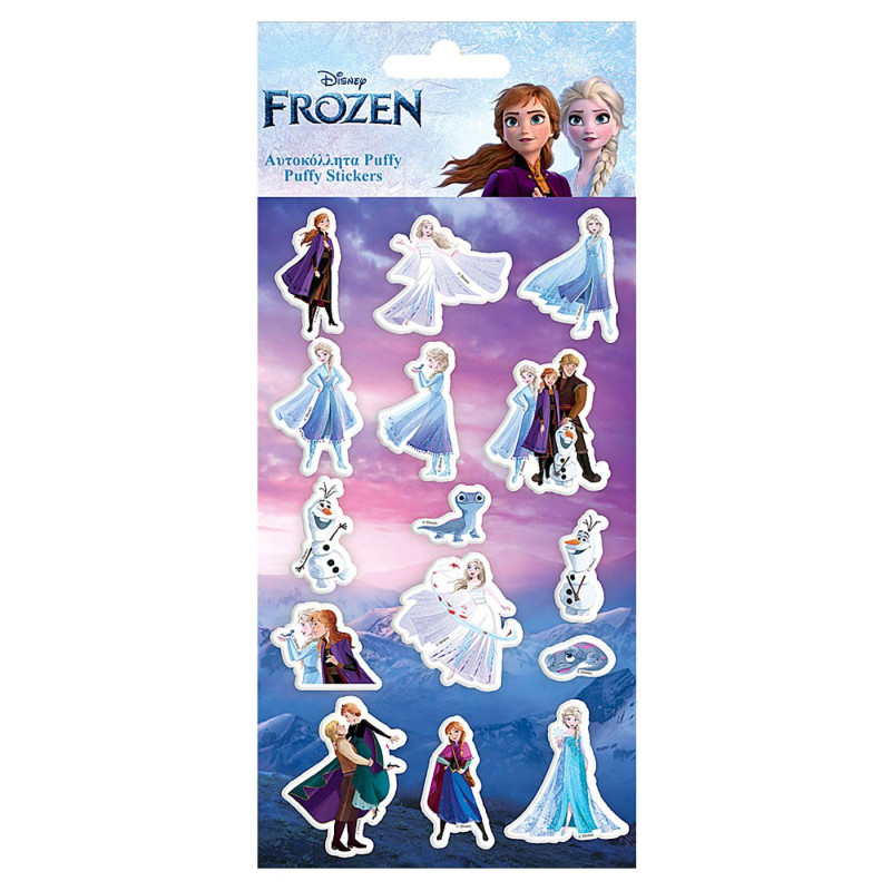 Disney Αυτοκόλλητα Puffy Shining Frozen 2 21x10 cm