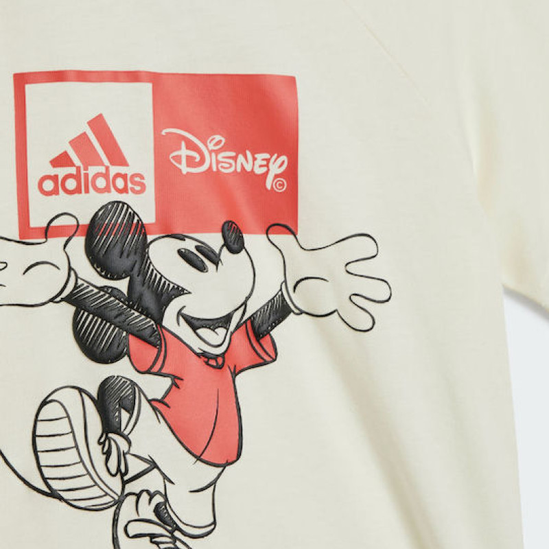 Adidas Παιδικό Σετ Φόρμας Λευκό Disney Mickey Mouse Gift Set