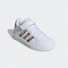 Adidas Παιδικά Sneakers Grand Court 2.0 Cloud White / Magic Beige / Matte Gold