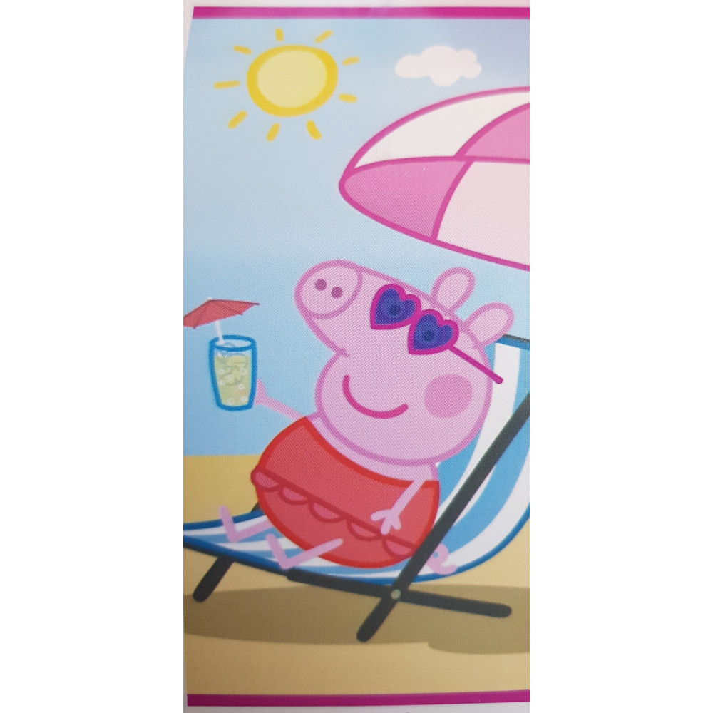 Παιδική Πετσέτα Θαλάσσης Peppa Pig 70X140 cm Ροζ