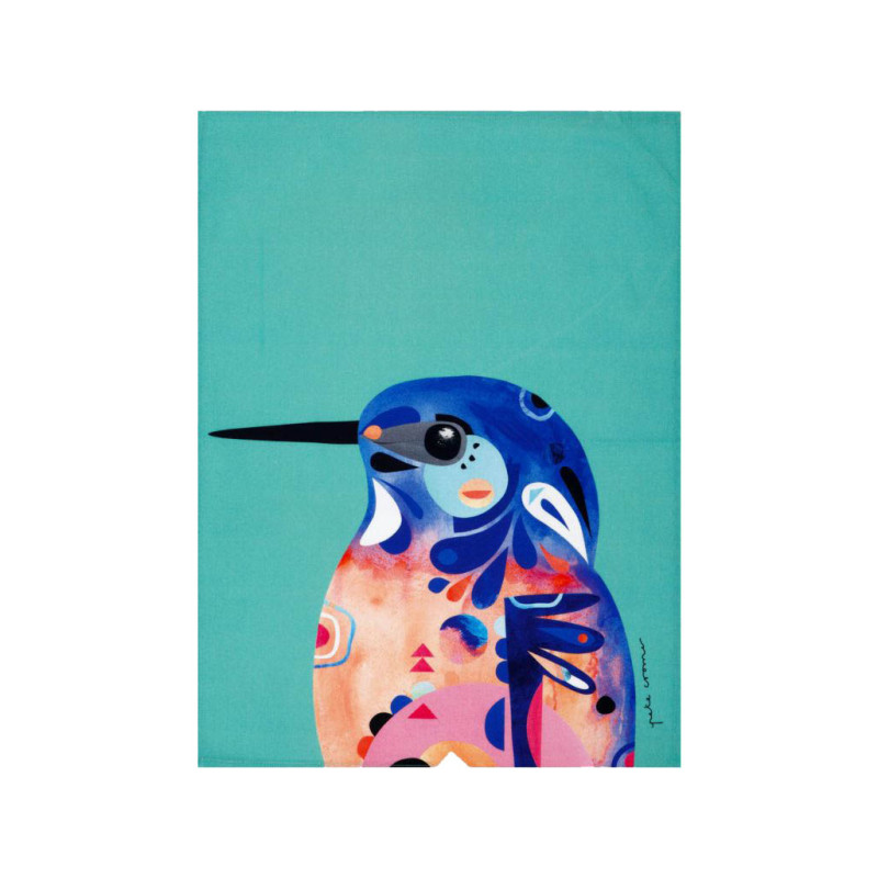 Βαμβακερή Πετσέτα Φαγητού  Azure Kingfisher 50x70 cm