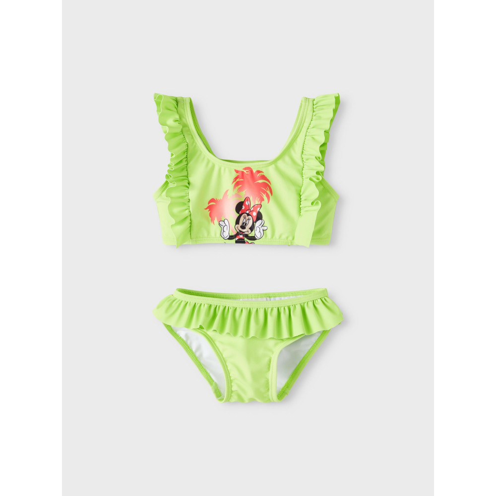 Παιδικό Μαγιό Μπικίνι Minnie Mouse Neon Sunny Lime