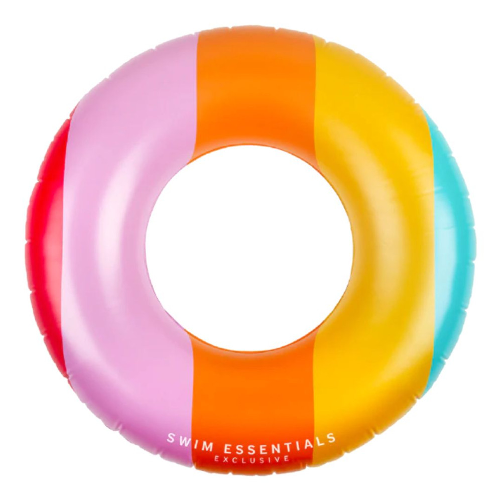 Swim Essentials Σωσίβιο ⌀90εκ. Για Παιδιά Από 6+ ετών - "Rainbow"