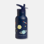 A Little Lovely Company Παιδικό Ανοξείδωτο Παγούρι Θερμός Space 350ml Με Καλαμάκι