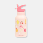 A Little Lovely Company Παιδικό Ανοξείδωτο Παγούρι Θερμός Ice Cream 350ml Με Καλαμάκι