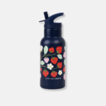 A Little Lovely Company Παιδικό Ανοξείδωτο Παγούρι Θερμός Strawberries 350ml Με Καλαμάκι
