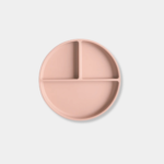Πιάτο Σιλικόνης Με Αντιολισθητική Βάση Mushie Blush