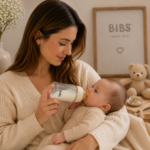 BIBS Γυάλινο Μπιμπερό 120ml Με Θηλή Latex Sage - Image 2