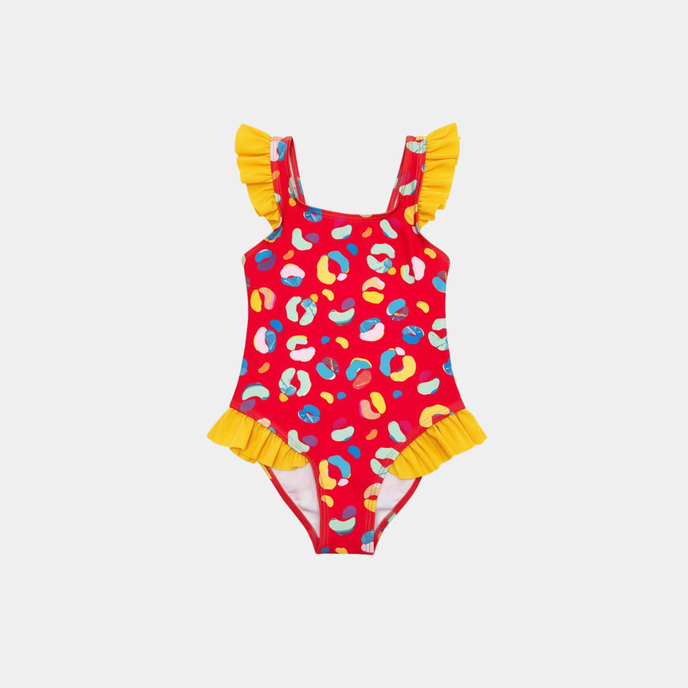 teeter-totter-sophia-red-leopard-swimsuit.jpg Teeter Totter Παιδικό Ολόσωμο Μαγιό Sophia Red Leopard - Image 1
