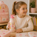 A Little Lovely Company Παιδικό Ανοξείδωτο Παγούρι Θερμός Ice Cream 350ml Με Καλαμάκι - Image 2