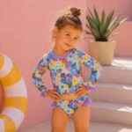Teeter Totter Flower Blossom Παιδικό Bikini Μαγιό Για Κορίτσι UPF50+ - Image 2