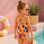 Teeter Totter Yellow Sophia Παιδικό Ολόσωμο Μαγιό Για Κορίτσι UPF50+ - Image 3