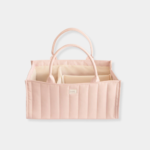 Mushie Καλάθι Αλλαγής Πάνας Με Χερούλια Blush