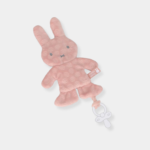 Πανάκι Παρηγοριάς Miffy Flowers Ροζ | Βρεφικό Doudou Αγκαλιάς