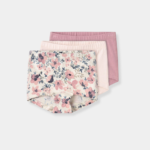 Παιδικά Εσώρουχα Κοριτσιού Name It 3-Pack Rose Floral
