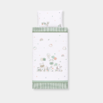 Lorelli Cosy Jiraffe Σετ Ύπνου Μωρού 3 Τεμαχίων 100% Βαμβάκι Μπεζ