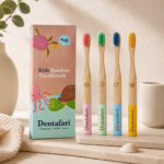 Dentafari Παιδικές Οδοντόβουρτσες Bamboo 4 Τεμαχίων - Image 3