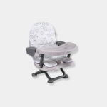 Lorelli EGO Booster Seat Φορητό Καρεκλάκι Φαγητού White Fluff - Image 2