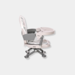 Lorelli EGO Booster Seat Φορητό Καρεκλάκι Φαγητού Gray Parrots - Image 2
