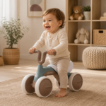 Lorelli Sunny Road Beige Παιδικό Όχημα Ισορροπίας Ride-On Με Φώτα & Μουσική - Image 2