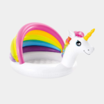 Παιδική Φουσκωτή Πισίνα Μονόκερος Intex Unicorn Baby 127x102x69cm Με Σκίαστρο - Image 2