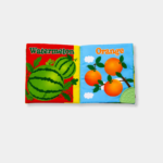 Lorelli Fruits Εκπαιδευτικό Υφασμάτινο Βιβλίο Δραστηριοτήτων 0+ Μηνών - Image 2