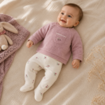 Σετ Φορμάκι Με Κλειστό Πέλμα Mayoral Newborn Μοβ - Image 4