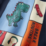 Name It Μακρυμάνικη Μπλούζα Αγοριού Blue Navy Με Δεινόσαυρο | 2-8 Ετών - Image 4