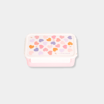 A Little Lovely Company Φαγητοδοχείο Bento – Καρδιές