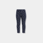 Παιδικό Ζεστό Κολάν s.Oliver Με Floral Print – Navy