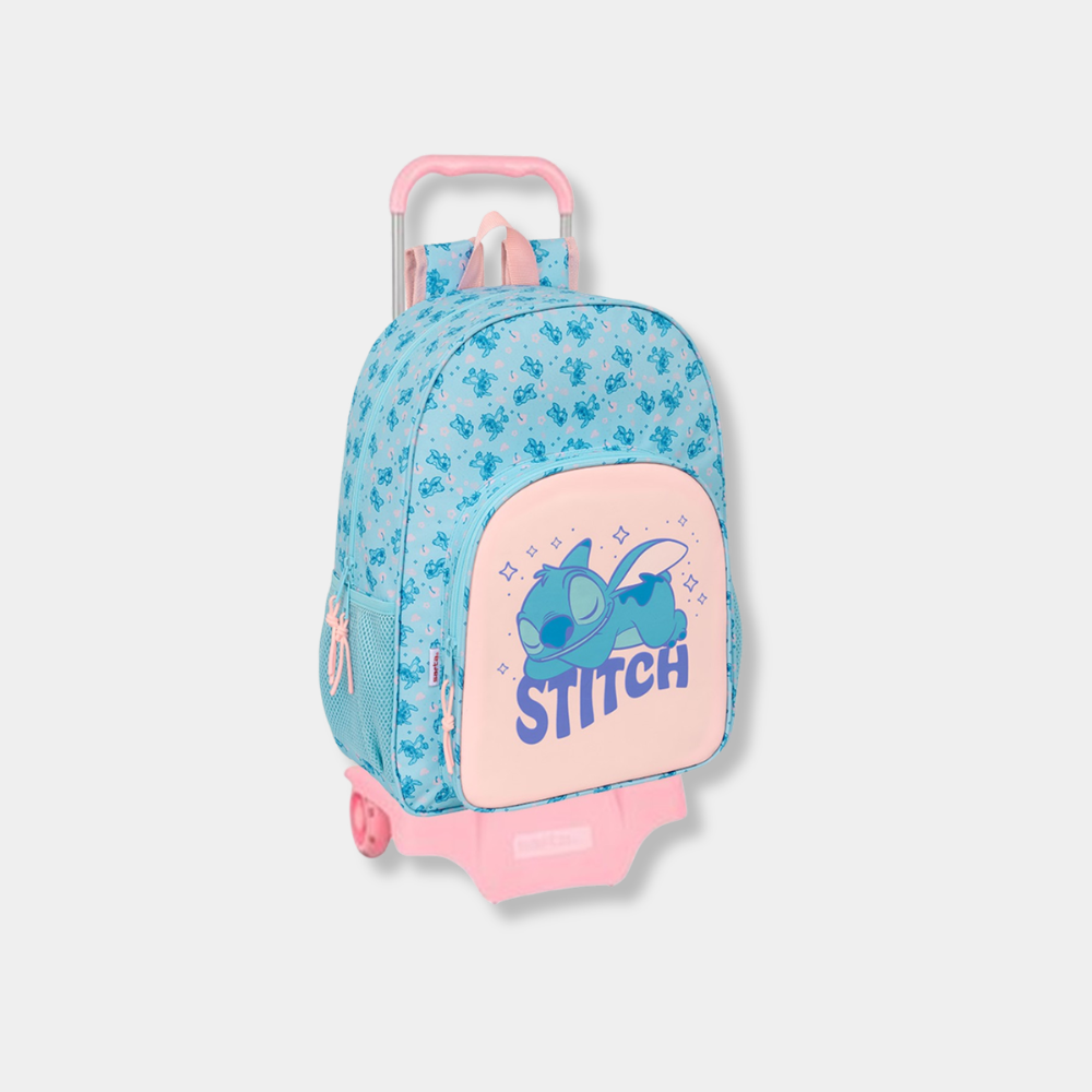 116181-stitch-ohana-trolley-backpack-42cm-safta-01.webp Παιδική Τσάντα Trolley Stitch Ohana Safta 42cm με Αποσπώμενο Τρόλεϊ - Image 1