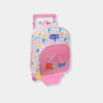 Παιδική Τσάντα Trolley Peppa Pig Baby Pig Safta 34cm με Αποσπώμενο Τρόλεϊ