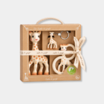 Sophie la Girafe So Pure Trio – Βρεφικό Σετ Δώρου 3 Τεμαχίων από Φυσικό Καουτσούκ