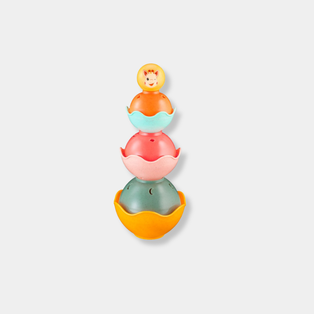 sophie-la-girafe-stacking-toy-s010351.jpg Sophie la Girafe – Βρεφικό Παιχνίδι Στοίβαξης Με 30% Βιοδιασπώμενο Υλικό - Image 1