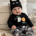 Mayoral Halloween – Φόρμα Νεογέννητου Που Φωσφορίζει Στο Σκοτάδι , Μαύρη - Image 3